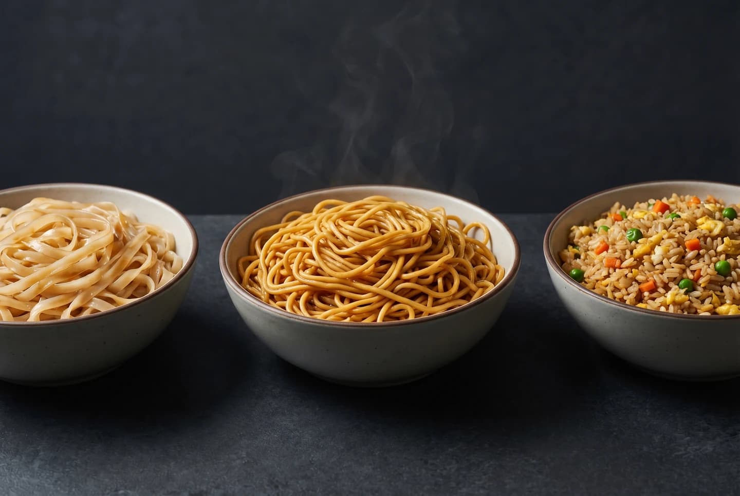 Choose your rice/noodles